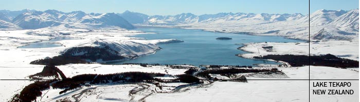 Winter in Lake Tekapo