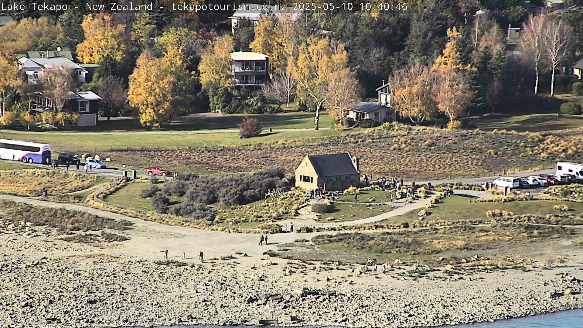 Lake Tekapo church webcam