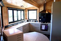 Alpine Cottages kitchen