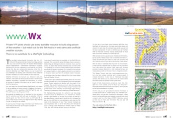 Article on weather and webcams in NZ's Vector magazine
