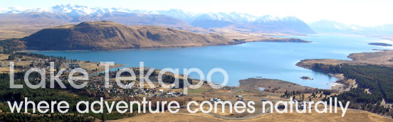 Lake Tekapo - where adventure comes naturally